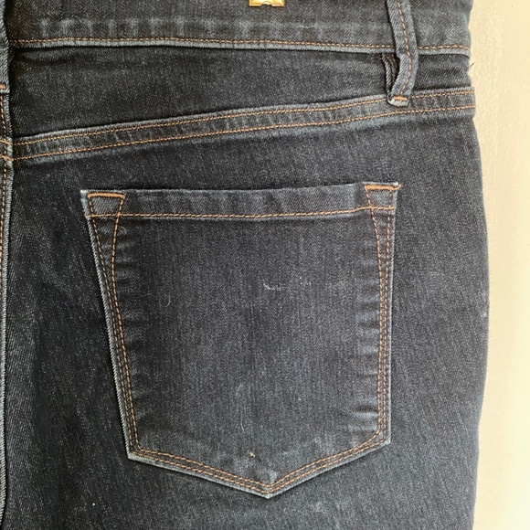 Ann Taylor Loft Dark Denim Curvy Skinny Jeans - Picture 4 of 8